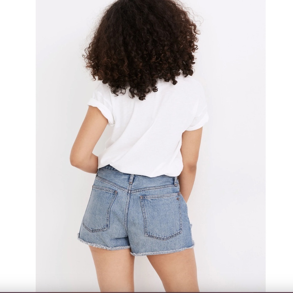 NWT Madewell Relaxed Denim Shorts - Picture 2 of 8